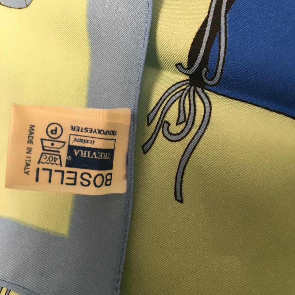 Vintage Boselli Boat Scarf - Picture 3 of 4